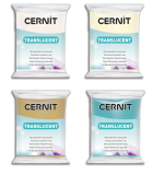 CERNIT Translucent 56g - rôzne farby