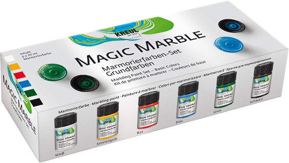 Kreul Sada farieb na mramorovanie - Magic Marble 6x20ml