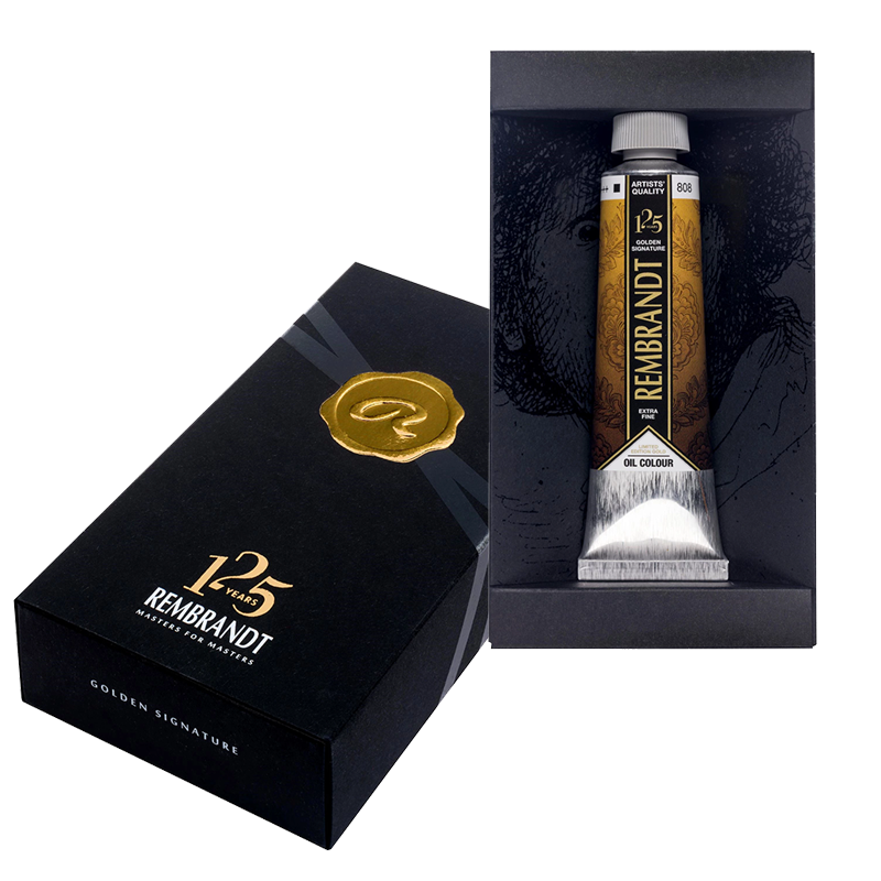 Rembrandt olejová farba 40ml - Limited Edition Gold 808